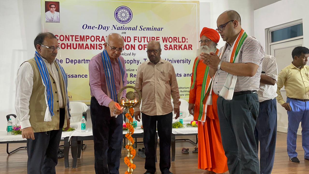 Inaguration by Prof. Ganga Prasad Prasain, Vice- Chancellor, Tripura University